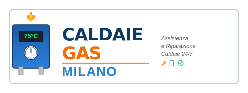 assistenza caldaie milano